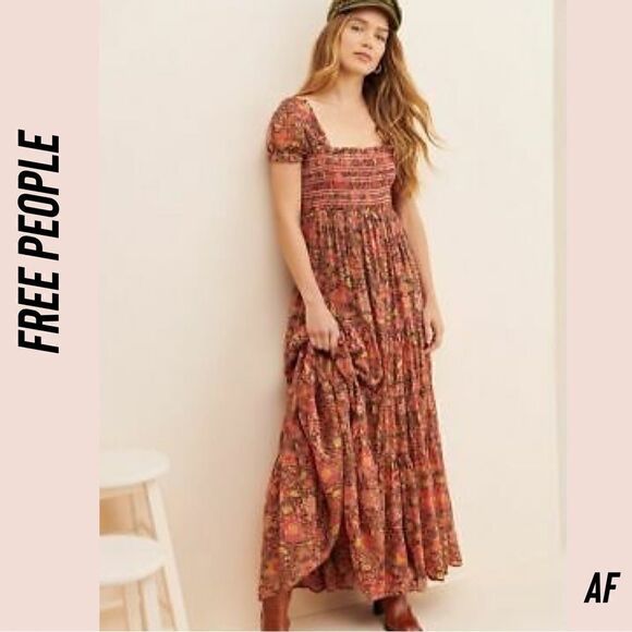 FREE PEOPLE GATEWAY MAXI DRESS NEW SIZE SP - Picture 7 of 15